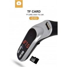 FM модулятор WUW C13 USB Bluetooth з гучним зв'язком