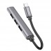 USB-хаб HOCO HB26 4-в-1 Type-C (штекер) - USB-A 3.0 × 1 + USB-A 2.0 × 3