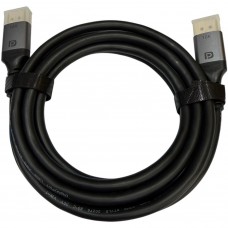 Кабель DisplayPort W-H940 2.1 16K 60Hz, CCS, Ø7.0 мм, 3.0 м, чёрный