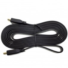 Кабель HDMI W-HD911 2.1 8K 60Hz / 4K 120Hz, CCS, Ø7.0 мм, 1.8 м, чёрный