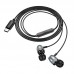 Проводные наушники BOROFONE BM95 Excepcional Type-C с микрофоном, серые